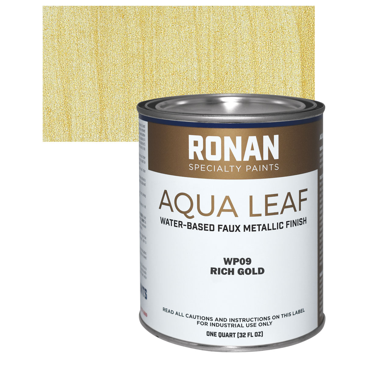 Buy Ronan Aqua Leaf Metallic Paint for less