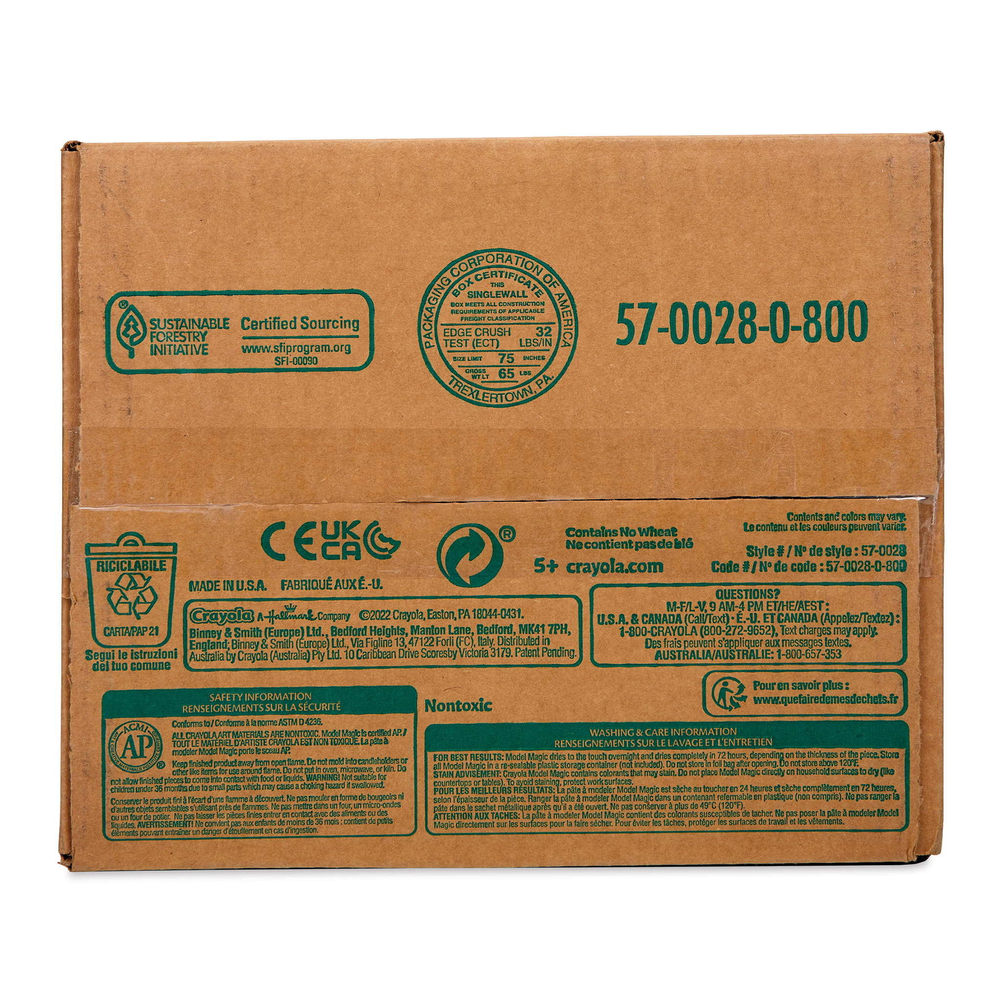 Crayola Model Magic - Class Pack, Assorted Colors, 1 oz, Pkg of 30