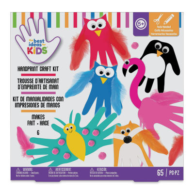 The Best Ideas For Kids Handprint Craft Kit (Front of packaging)