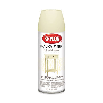 Krylon Chalky Finish Spray Paint - Colonial Ivory