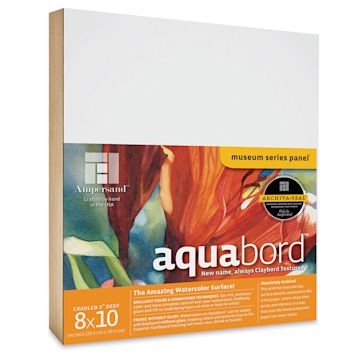 Open in modal - Ampersand Aquabord Panel - 8" x 10", 2" Deep Cradled