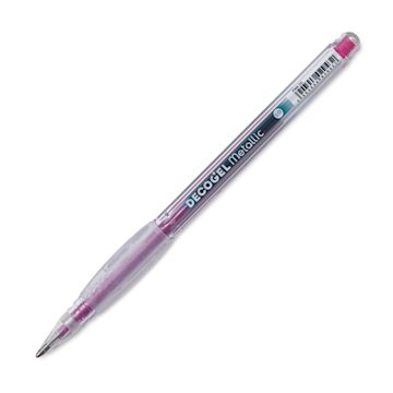 Open in modal - Karin DecoGel Metallic Pen - 311, Pink, cap off