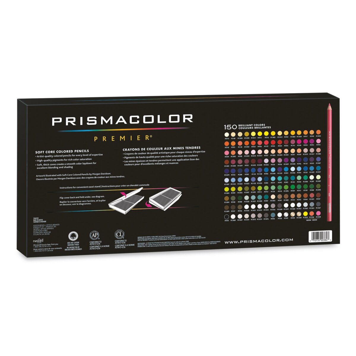 Prismacolor Premier Colored Pencils, Art Supplies for Drawing, Sketching,  Adult Coloring Soft Core Color Pencils, 150 Pack : Wood Colored Pencils :  Office Products 