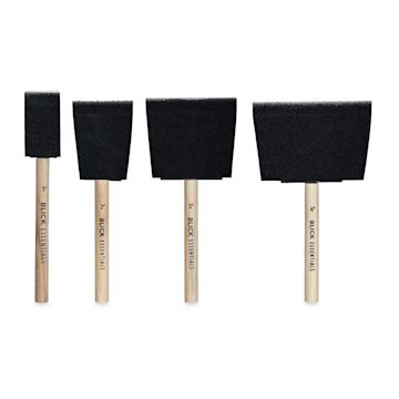 Open in modal - Foam Brush Set includes 4 sizes