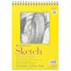 Strathmore 300 Series Wirebound Sketch Pad - 9" x 12", 50 lb, 100 Sheets