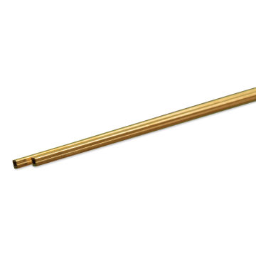 K&S Metal Tubing - Brass, Square, 1/16" Diameter, 12", Pkg of 2