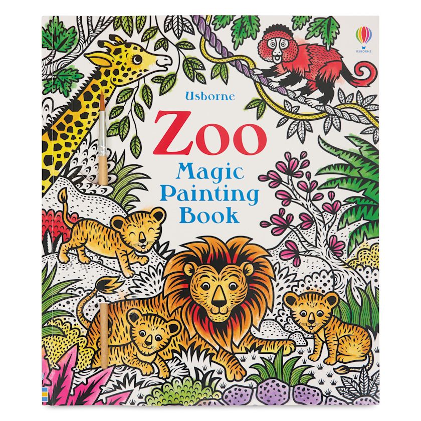 Usborne Magic Painting Book Zoo BLICK Art Materials