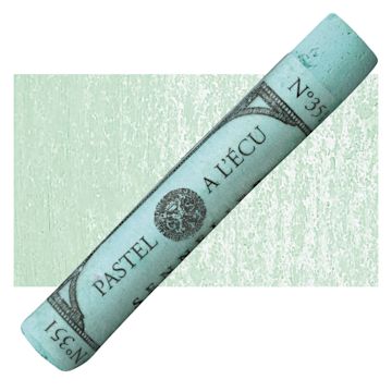 Open in modal - Sennelier Soft Pastel - Cinereous Green pastel and swatch