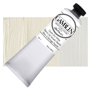 Gamblin Artist's Oil Color - Quick Dry White, 37 ml tube