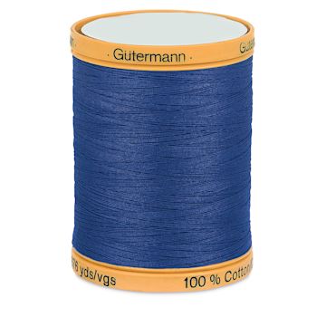 Open in modal - Gutermann Cotton Thread - Royal Blue, 876 yd Spool