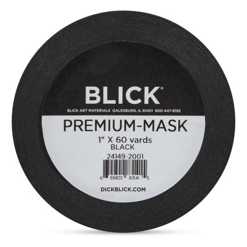 Blick Masking Tape - Black, 1 x 60 yds