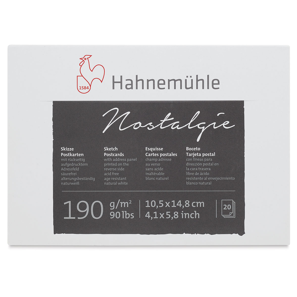 Germany imported hahnemuhle postcard watercolor paper 230g100