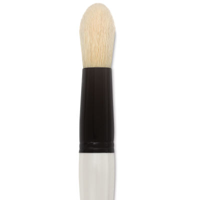 XL Natural Bristle Brushes - Closeup of tip of Round Brush