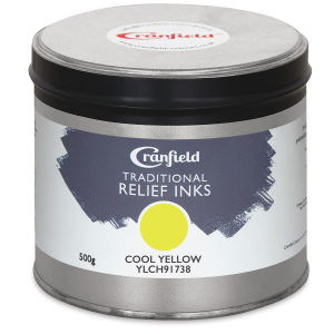 Cranfield Traditional Relief Ink - Cool Yellow, 500 g