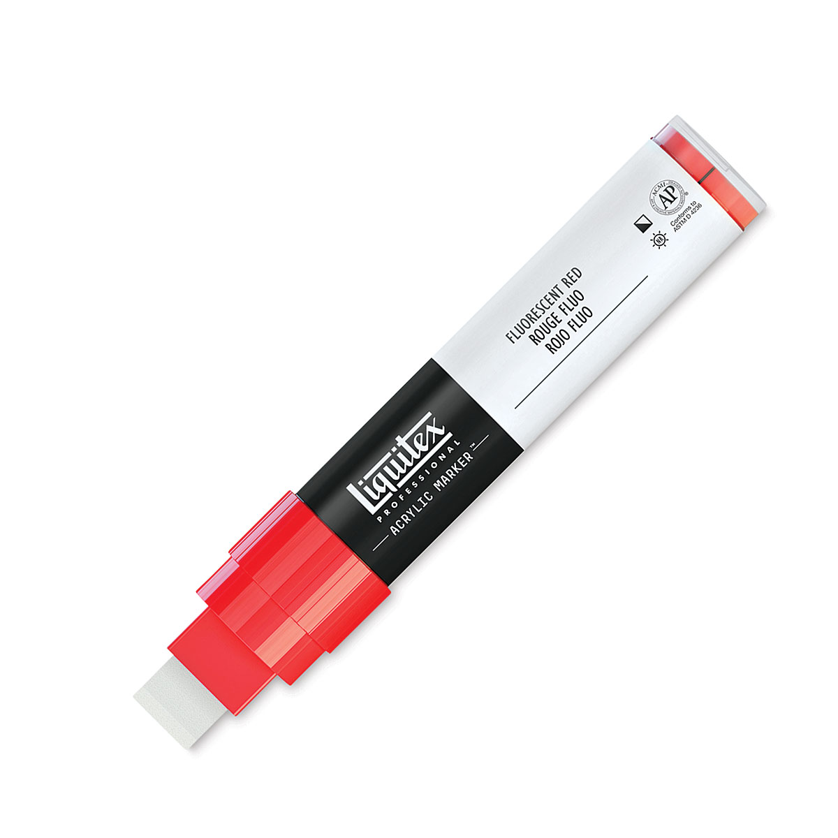 Liquitex Paint Marker - Fluorescent Red, 15mm Tip | BLICK Art