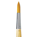 Da Vinci Junior Synthetic Brush - Round, Short Handle, Size 18