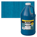 Blick Student Tempera Paint - Turquoise, 64 oz bottle
