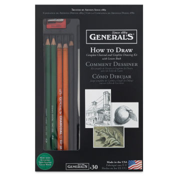 General's Drawing Pencil Set No. 30 - Front of package