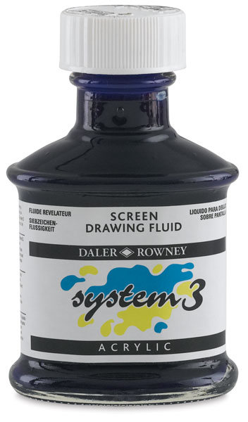 Daler-Rowney - System 3 Acrylic Textile Printing Medium - 8 oz.