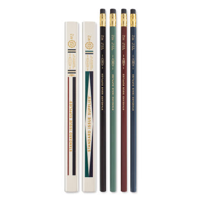 DesignWorks Ink Standard Issue Pencil Set, Set of 6