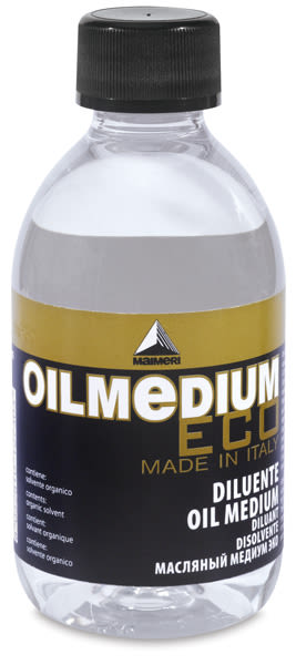 Eco Oil Medium - Front of 250 ml Bottle