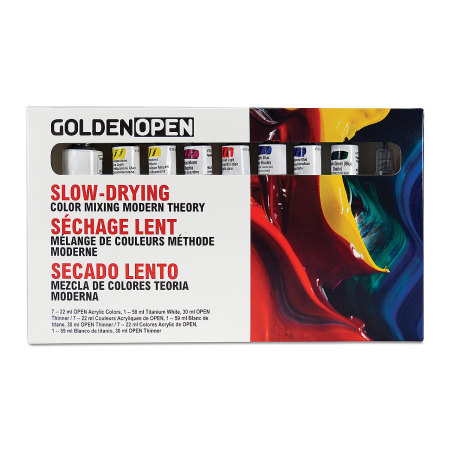 Golden Open Acrylics - Modern Color Mixing, Set of 8