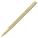 Caran d'Ache Ecridor Chevron Fountain Pen - Gilded, Fine