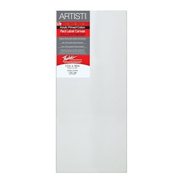 Open in modal - Fredrix Profile Cotton Canvas - 12" x 36", Gallerywrap