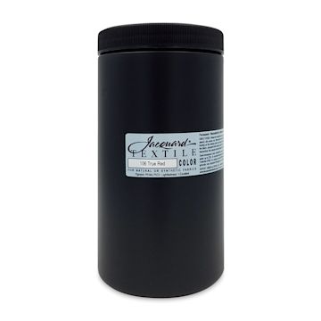 Open in modal - Jacquard Textile Color - True Red, 32 oz jar