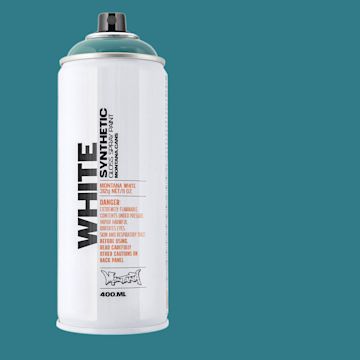 Open in modal - Montana White Spray Paint - Wave, 400 ml, Spray Can with Swatch