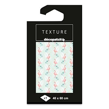 Open in modal - DecoPatch Foil Paper - Flamingo, front of the packaging