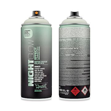 Open in modal - Montana Gold Spray Paint - Night Glow Spray, Luminescent Green