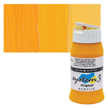 Daler-Rowney System3 Acrylic 59ml Cadmium Yellow Deep Hue