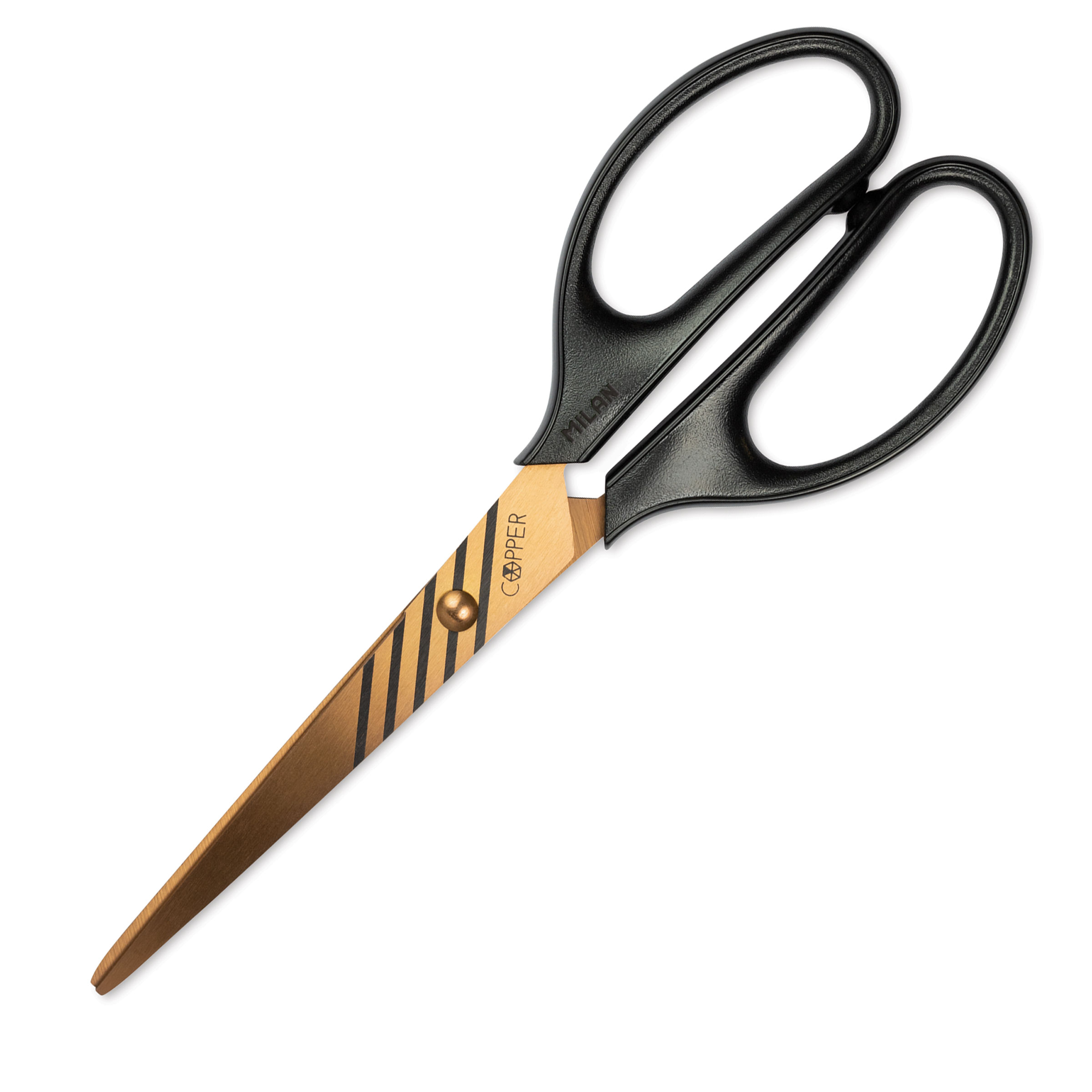 Milan Copper Series Office Scissors - Copper Black, 6-3/5