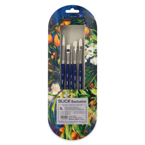 Kids Paint Brushes, W: 15 mm, 4 pc