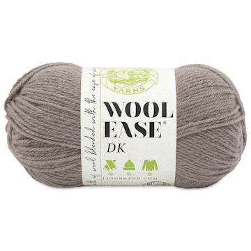 Open in modal - Lion Brand Yarn Wool-Ease DK Yarn - Taupe, 232 yds