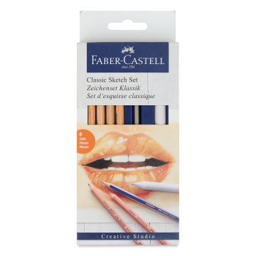 Faber Castell Creative Studio Classic Sketch Set - Set of 6, front of packaging