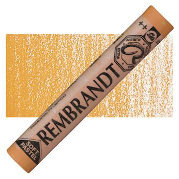 Open in modal - Rembrandt Soft Pastel - Light Orange 236.7 pastel and swatch