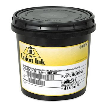 Open in modal - Union Ultrasoft Plastisol Liberty Series Ink - Quart, Orange