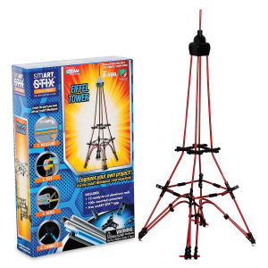 Flycatcher smART STIX Eiffel Tower Kit (Completed Eiffel Tower with kit box)