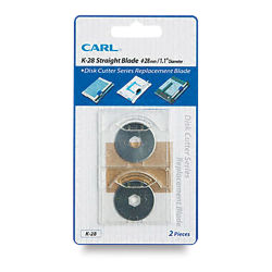 Carl Heavy Duty Trimmer - Set of 2 Straight Replacement Blades