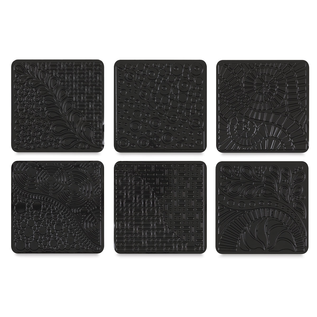 Jack Richeson Doodles Rubbing Plate Set