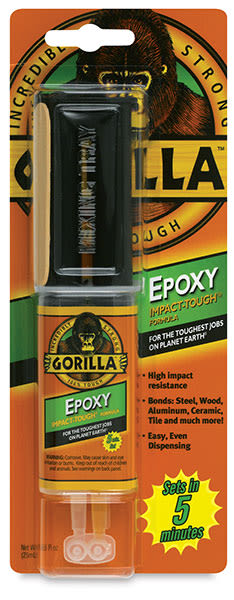 Gorilla Epoxy - Front of Blister package shown with Epoxy