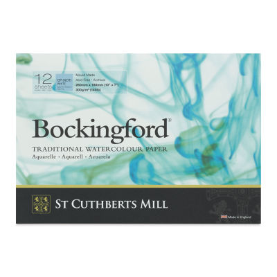 Bockingford Watercolor Gluebound Pad - Cold Press, 10" x 7" (front cover)