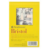 Strathmore 300 Series Bristol Pad - 4" x 6", Smooth, 20 Sheets