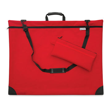 Blick Studio Series Softside Portfolio - 24" x 31", Red (Shown with utility case)