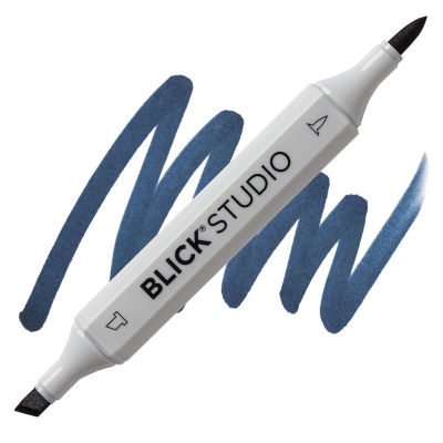 Blick Studio Brush Marker - Midnight Blue