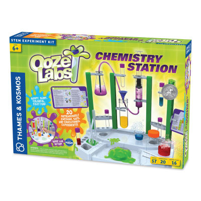 Thames & Kosmos Ooze Labs Chemistry Station STEM Experiment Kit (front of box)