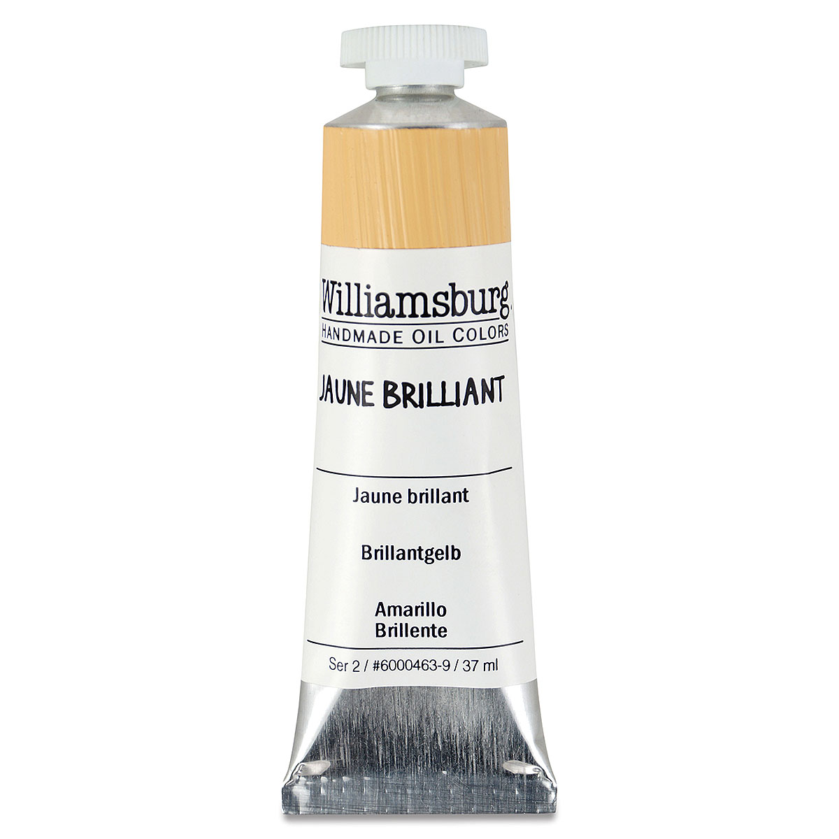 Williamsburg Handmade Oil Paint - Cold Black, 37 ml tube