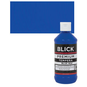Blick Premium Grade Tempera - Blue, 8 oz bottle